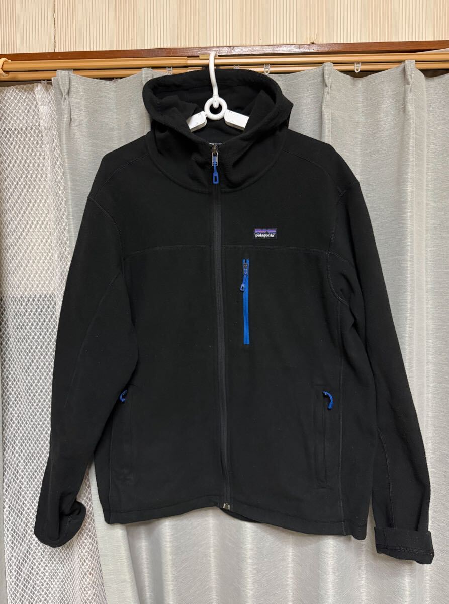 パタゴニア patagonia フリースジャケット フーディ Mサイズ ブラック