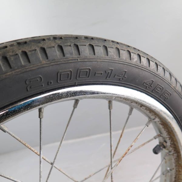 ●パルフレイ [NC50] PALFREY 純正 リアホイール 中古ホンダ HONDA ロードパル パルディン ハミング KR070707　49_画像5