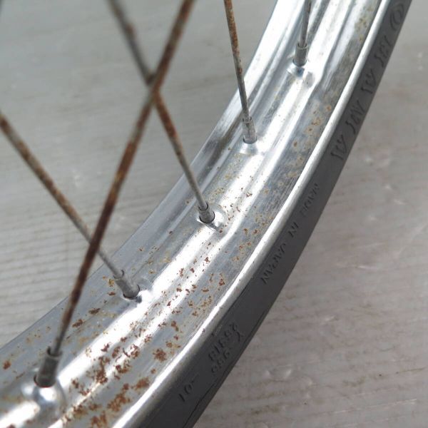 ●パルフレイ [NC50] PALFREY 純正 リアホイール 中古ホンダ HONDA ロードパル パルディン ハミング KR070707　49_画像6