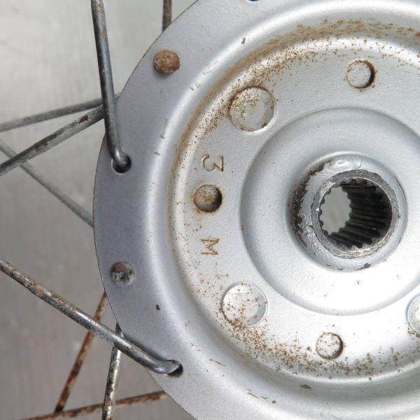 ●パルフレイ [NC50] PALFREY 純正 リアホイール 中古ホンダ HONDA ロードパル パルディン ハミング KR070707　49_画像8