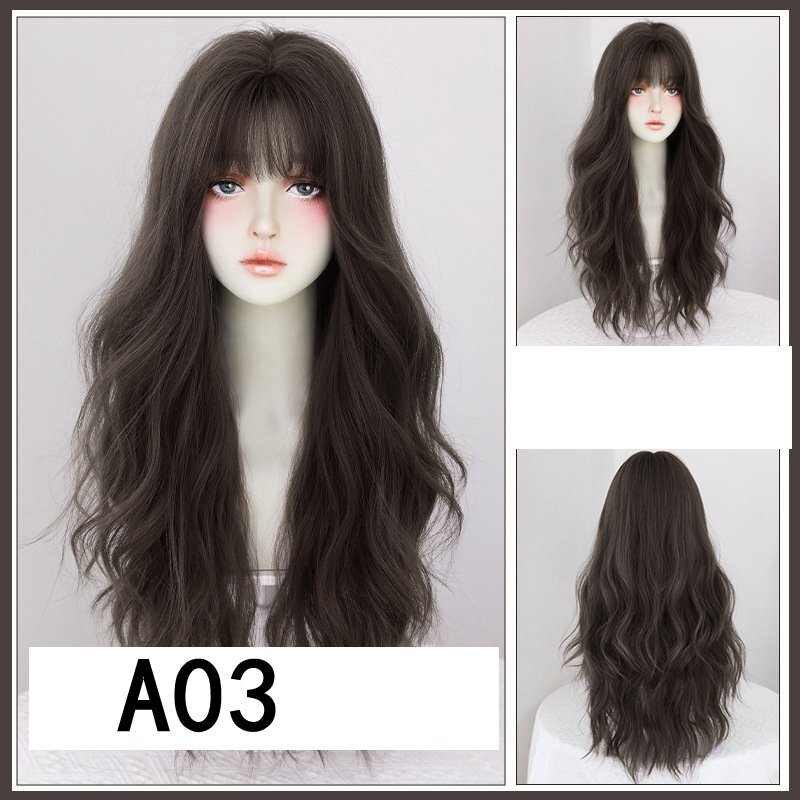 ウィッグ 巻き髪 ロングヘア ロング カール 自然 バレない レディース フルウィッグ 通気性 かわいい ウェーブ 普段使い