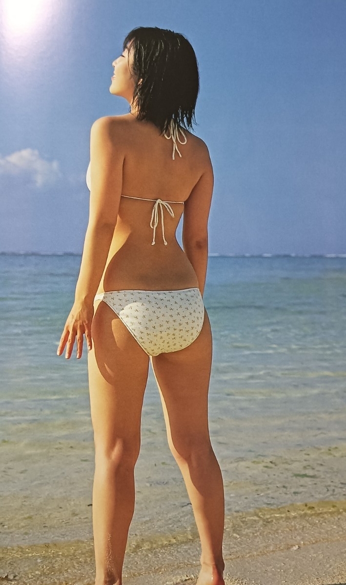 初版 帯付き 佐藤寛子寫真集 fine 巨乳 爆乳 グラビア アイドル 水著 ビキニ 下著