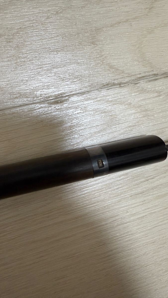 京都 有次 本焼 柳刃包丁 年代物 9寸 黒檀 純銀巻 和包丁