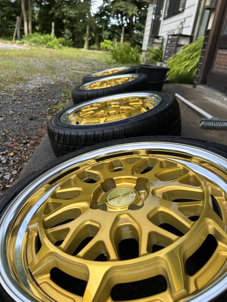 WORK シーカーMX タイヤ4本セット 205/45/17 7J_画像2