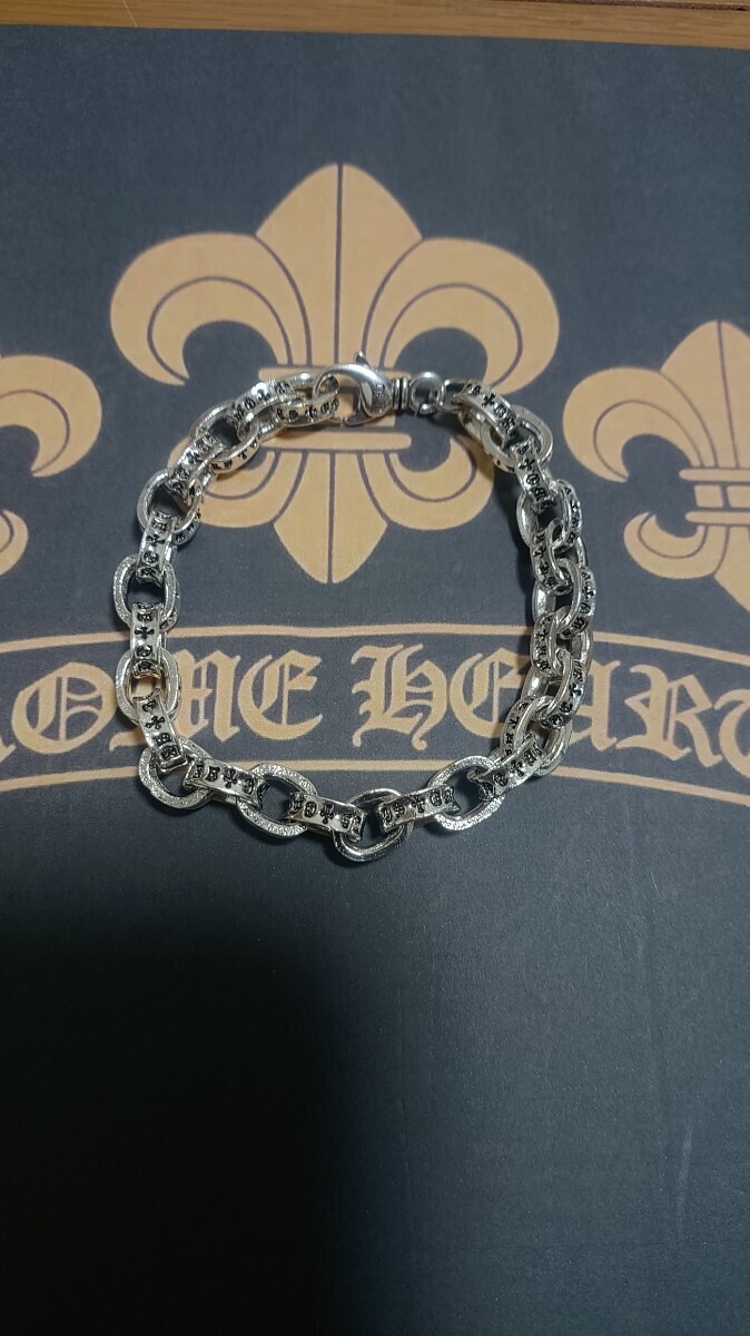 シルバー925刻印ありペーパーチェーンブレスレット アクセサリー