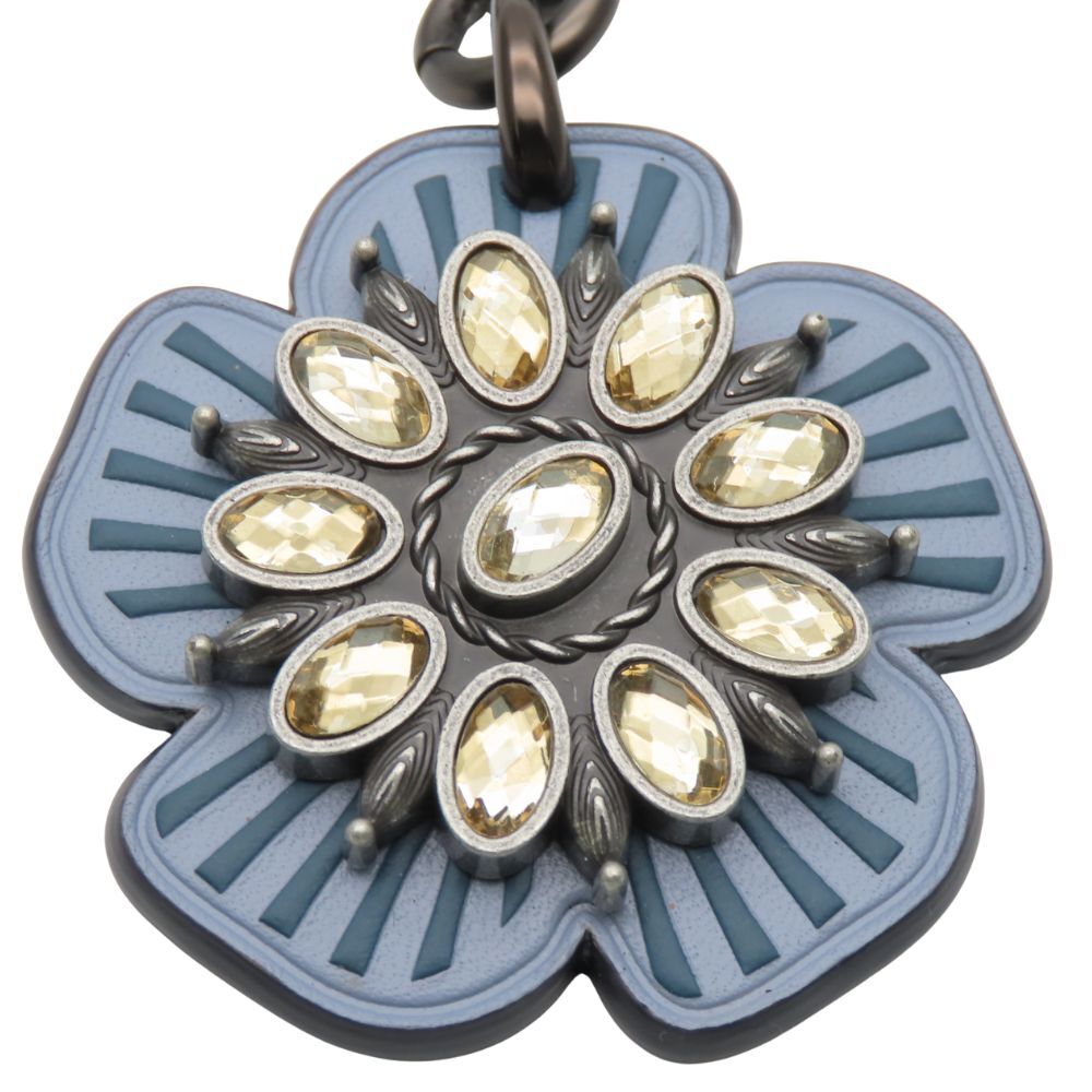  б/у Louis * Vuitton брелок для ключа springs Street M01187 LV signature монограмма metal Brown розовый белый кольцо для ключей 