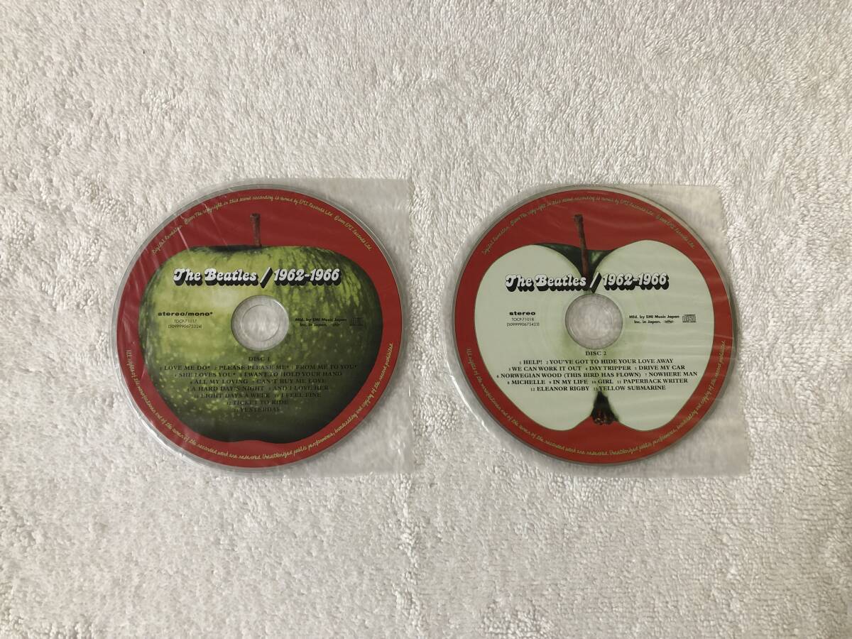 2アルバム 紙ジャケ 國內(nèi)盤 2CD 赤盤 青盤 ザ?ビートルズ The Beatles 1962-1966 1967-1970