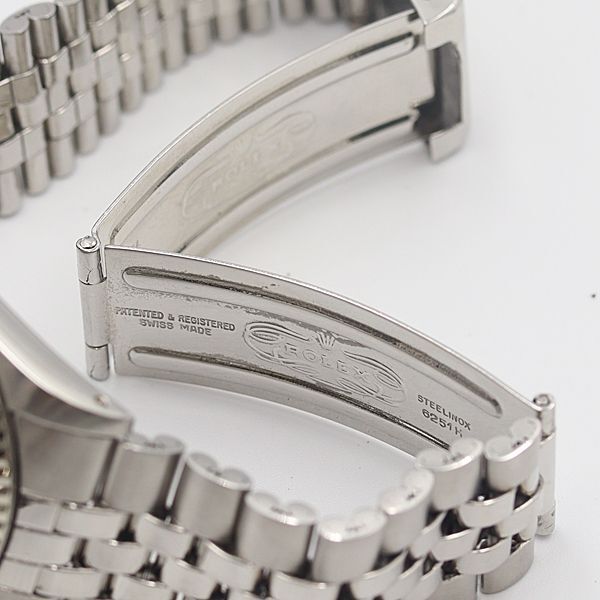 デッドストック級 稼働 美品 ロレックス デイトジャスト 1601 2851839 白文字盤 AT/自動巻 デイト メンズ腕時計 NSY12306ABC 1614740 6DIT_画像5