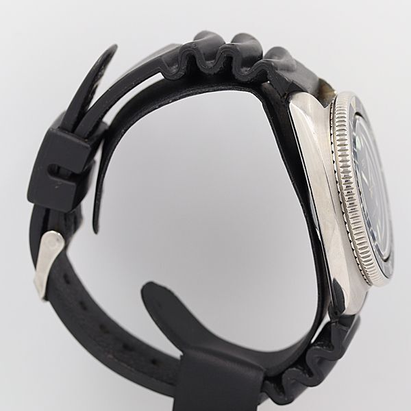 デッドストック級(jí) 稼働 良品 セイコー 6105-8110 ダイバーズ 植村モデル AT 黒文字盤(pán) 150ｍ デイト メンズ腕時(shí)計(jì) OGH 5853ABC6381210