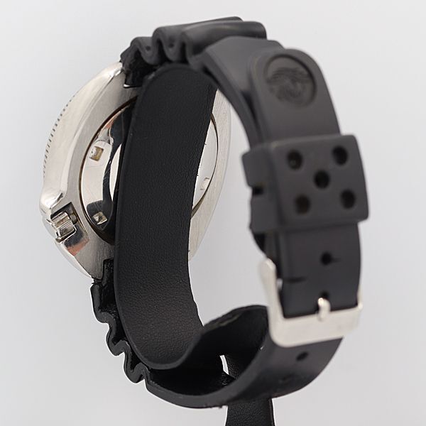 デッドストック級(jí) 稼働 良品 セイコー 6105-8110 ダイバーズ 植村モデル AT 黒文字盤(pán) 150ｍ デイト メンズ腕時(shí)計(jì) OGH 5853ABC6381210