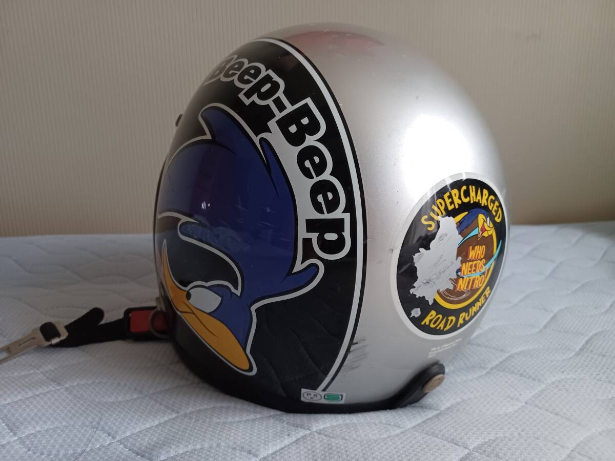 ロードランナー　ジェットヘルメット　サイズフリー　個(gè)人保管中古ジャンク品