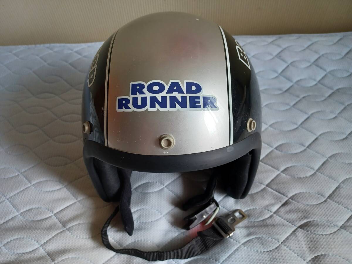 ロードランナー　ジェットヘルメット　サイズフリー　個(gè)人保管中古ジャンク品