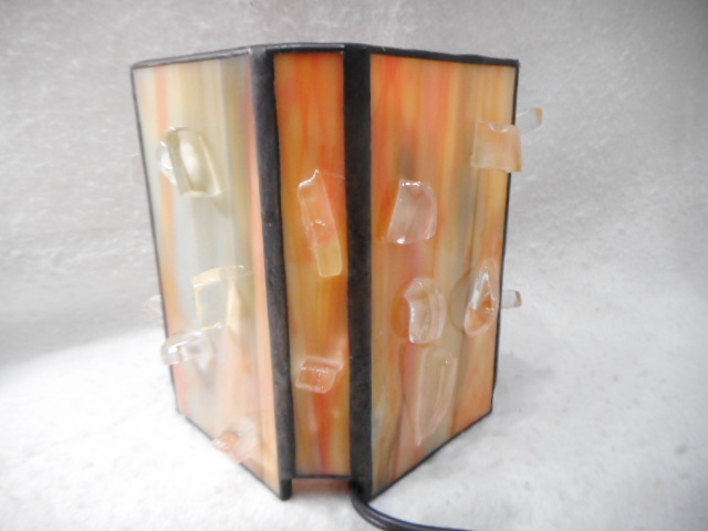 ◇昭和レトロ　シェードランプ　lamp shade　マーブル　テーブルライト　溫かな明かり　アンティーク　保管品　箱無し