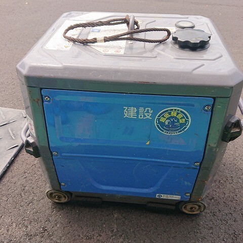 [ Wakayama город витрина самовывоз ограничение ][ утиль ]Denyo Denyo GAW-155ES двигатель сварочный колпак шина есть 