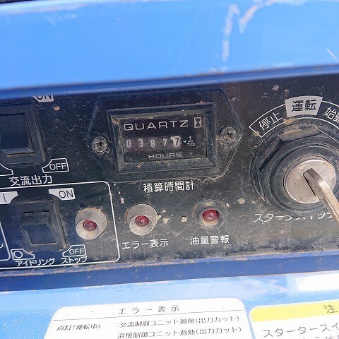 [ Wakayama город витрина самовывоз ограничение ][ утиль ]Denyo Denyo GAW-155ES двигатель сварочный колпак шина есть 