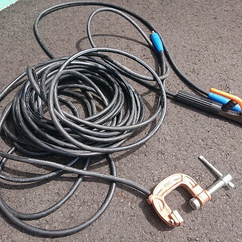 [ Wakayama город витрина самовывоз ограничение ][ утиль ]Denyo Denyo GAW-155ES двигатель сварочный колпак шина есть 