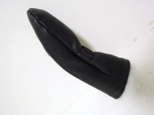 VESEL●ベゼル●レザー●本革●UT●3U●ユーティリティー●ヘッドカバー●ブラック×ホワイト●超美品●かなり綺麗なコンディション_画像2