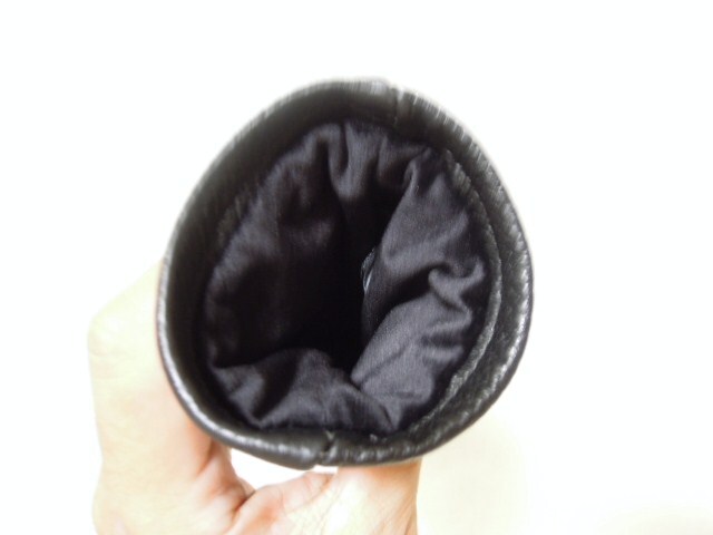 VESEL●ベゼル●レザー●本革●UT●3U●ユーティリティー●ヘッドカバー●ブラック×ホワイト●超美品●かなり綺麗なコンディション_画像6