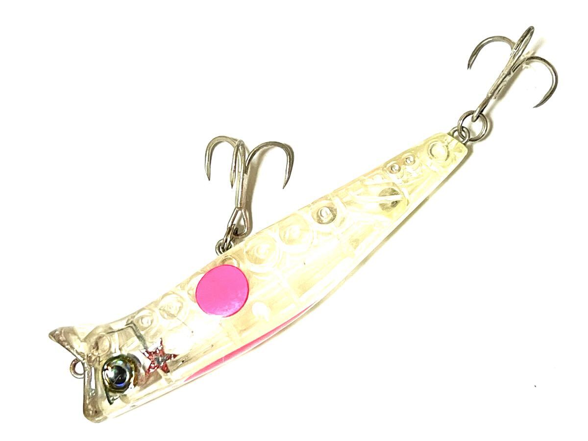 リペイント品★ブルーブルーガボッツ90★90mm11g★フローティング★水面爆発系スイミングポッパー★BlueBlue GABOZ!!! 90_画像2