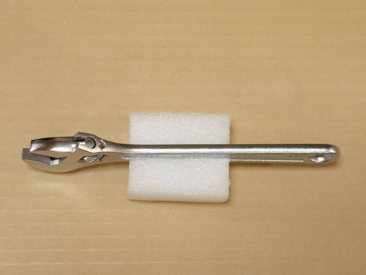 美品 TOP 200 mm モンキー レンチ H-200 検) トップ 工業 KTC WMA-200 TONE トネ MWR-200 ロブテックス ロブスター LOBSTER M200_画像3