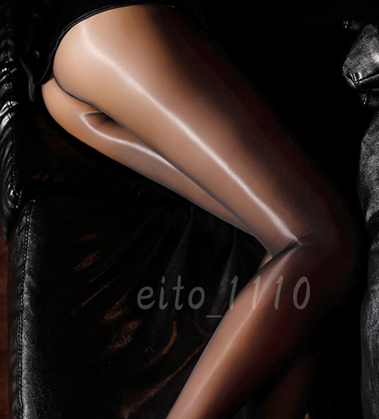 T409 オールスルー セクシー パンティストッキング パンスト 美腳 1デニール 光沢 艶々 エレガント ブラック