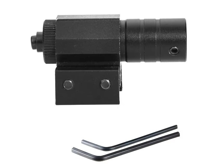 レーザーサイト レッドレーザー 20mm ピカティニーレイル マウント仕様_画像1