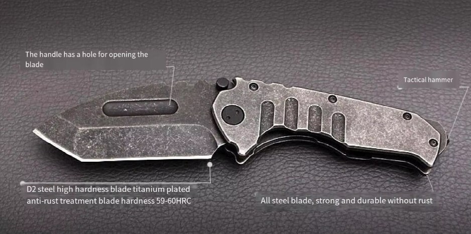 在庫処分価格 Medford Praetorian Style Tactical Tanto Folding Knife　メドフォード プレトリアン スタイル フォールディングナイフ_画像2