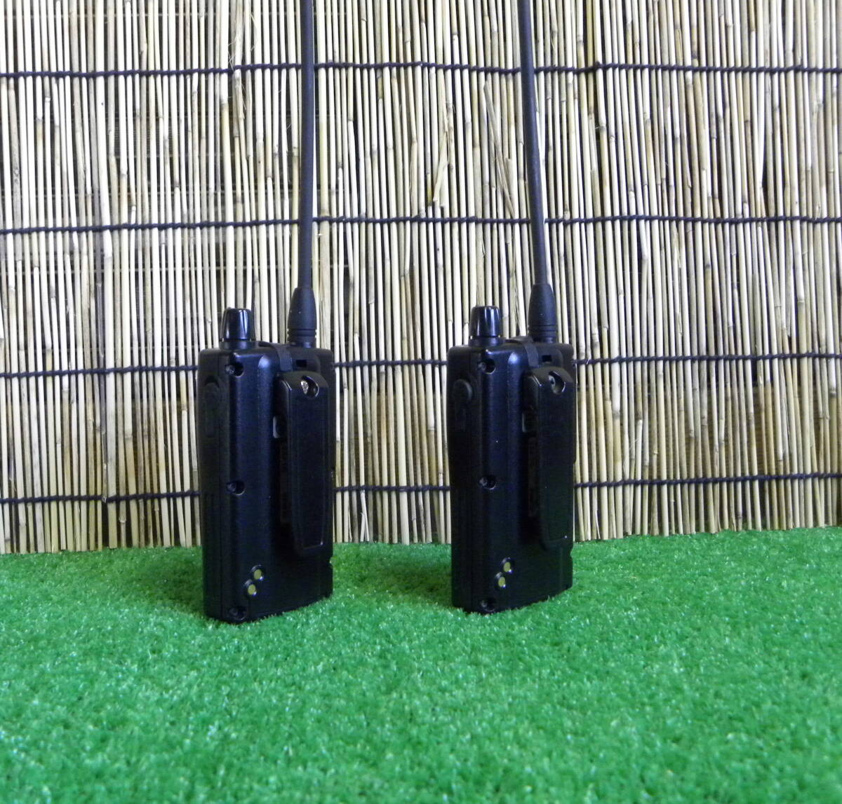 ALINCO DJ-P25 x2 業務ユース特化 特定小電力無線機/多機能 同時通話連絡SISTEM サバゲー等にG100DJP　_画像3