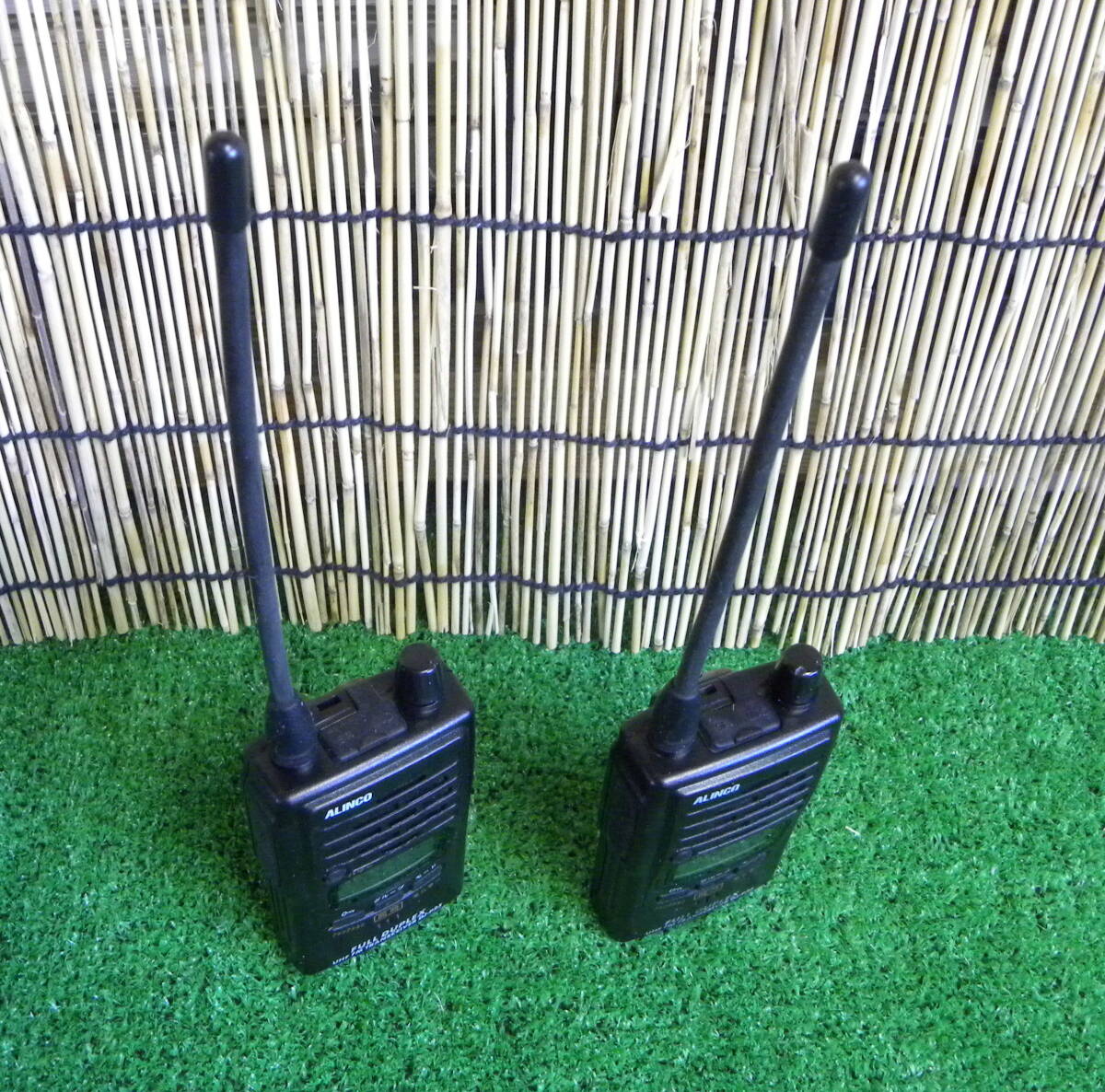 ALINCO DJ-P25 x2 業務ユース特化 特定小電力無線機/多機能 同時通話連絡SISTEM サバゲー等にG100DJP　_画像2