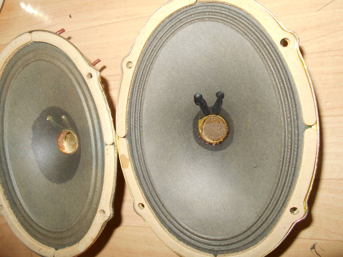 ドイツ製 　GRUNDIG グルンデッヒ オーバルフルレンジ 　2本組_画像2