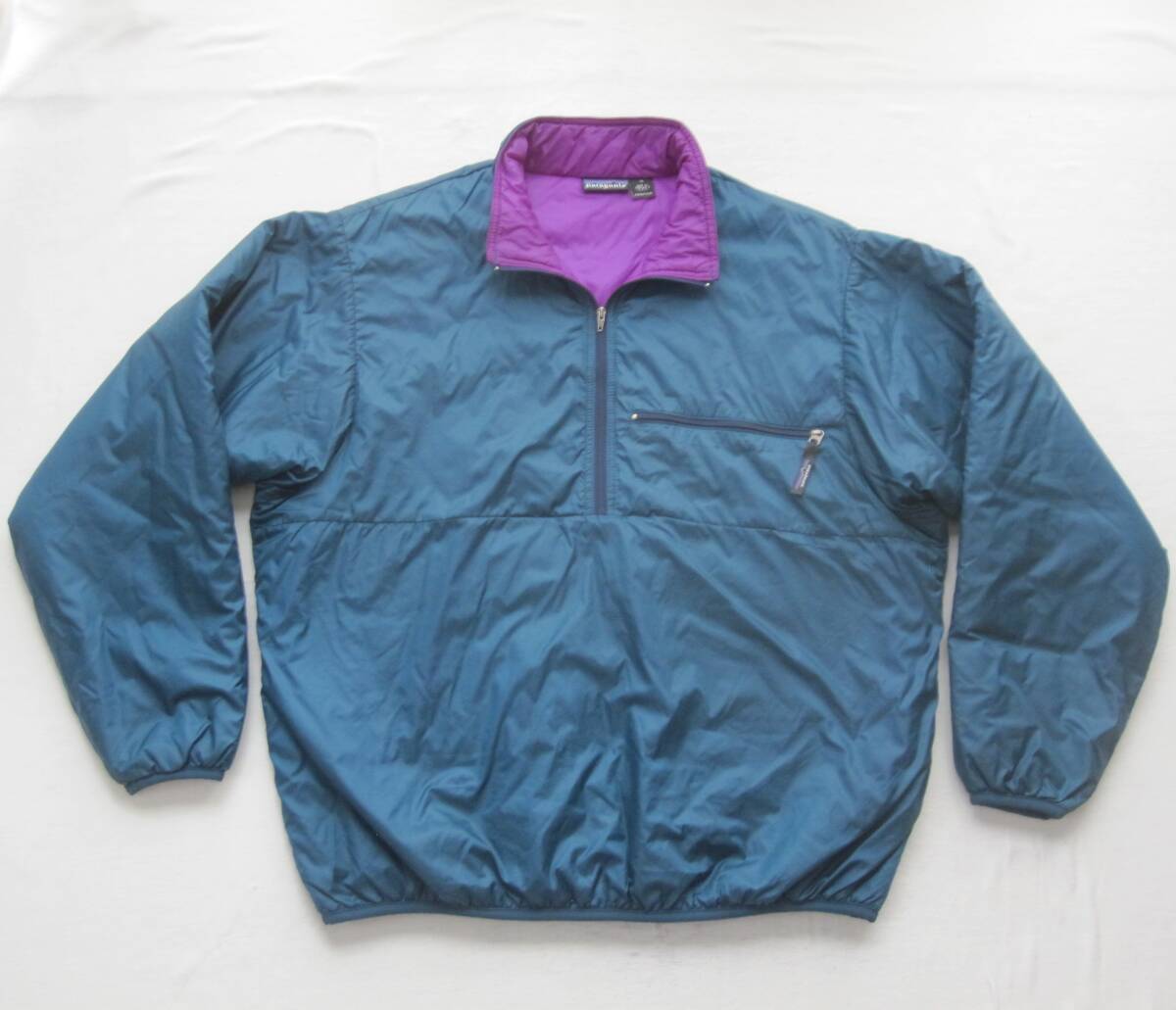 ☆デッド パタゴニア パフボール プルオーバー (XL) 1995 【ブルーグラス x ブライトパープル】patagonia puffball ベスト グリセード 