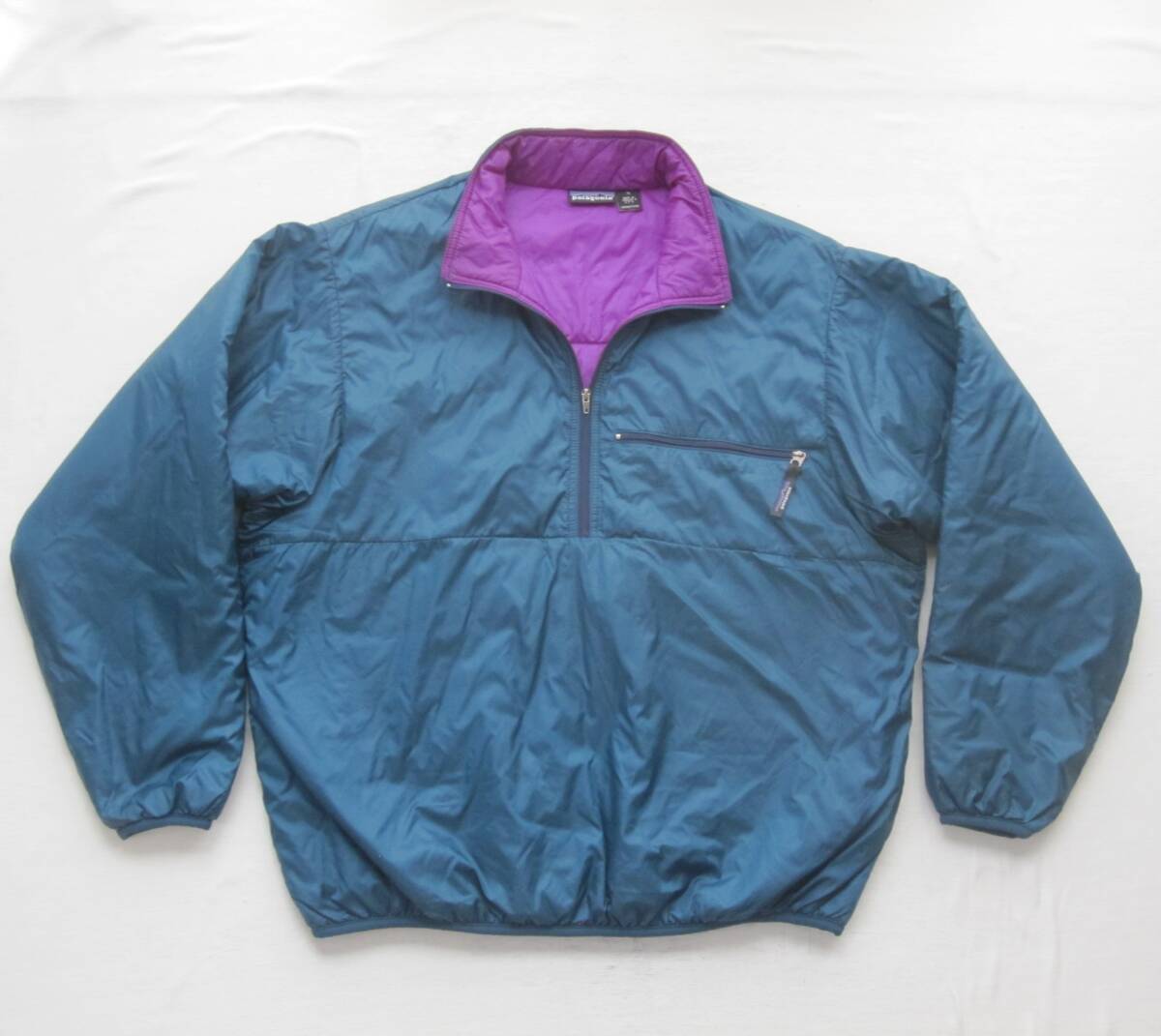 ☆デッド パタゴニア パフボール プルオーバー (XL) 1995 【ブルーグラス x ブライトパープル】patagonia puffball ベスト グリセード 