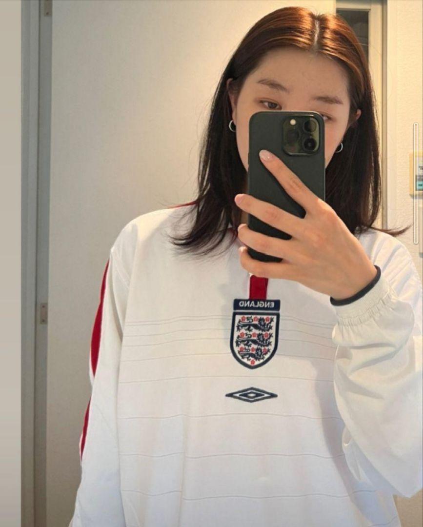 Umbro制 イングランド代表 リバーシブル 04-06 ホーム半袖ユニフォーム