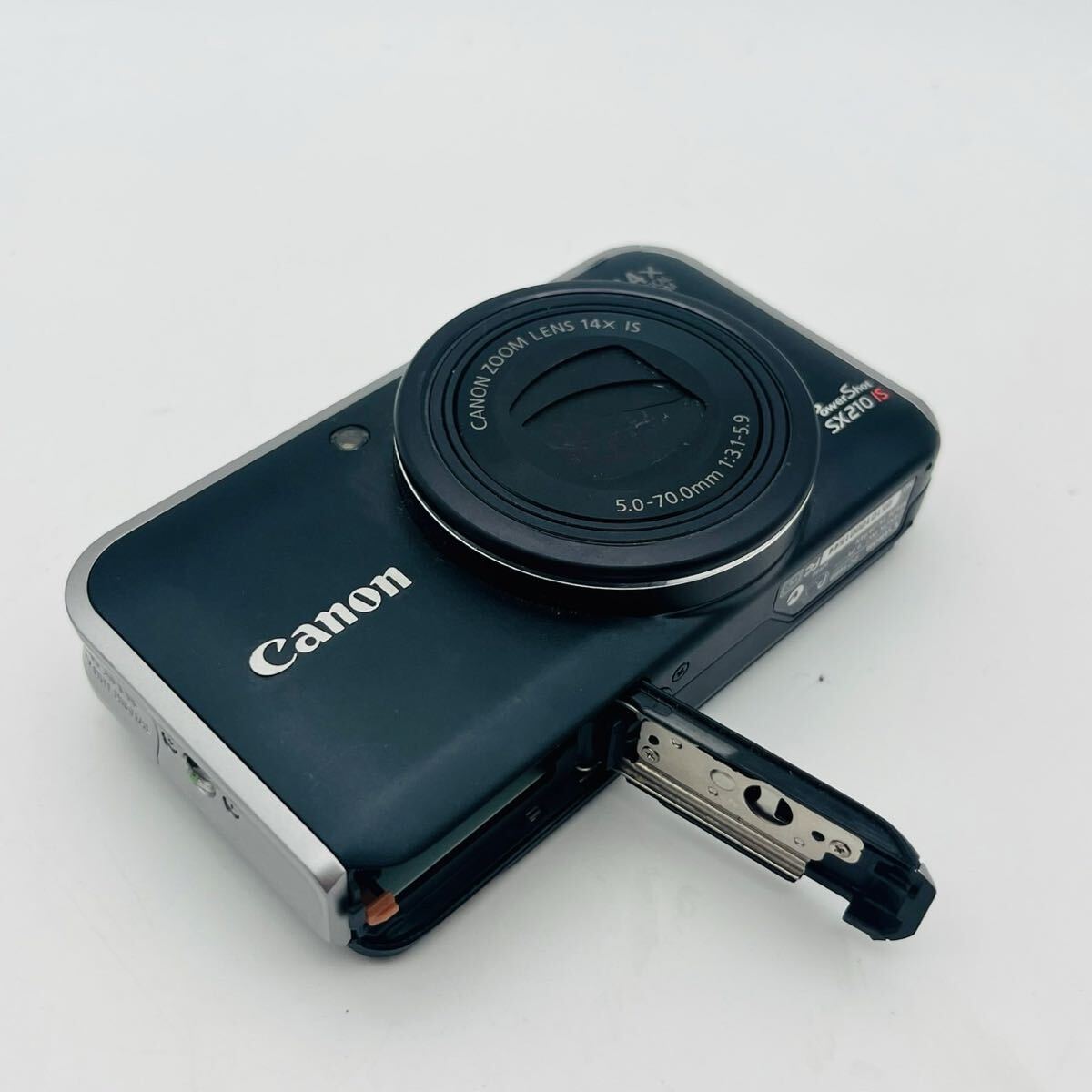 ●美品動(dòng)作品 Canon PowerShot SX210 IS PC1468 コンパクトデジタルカメラ キャノン パワーショット