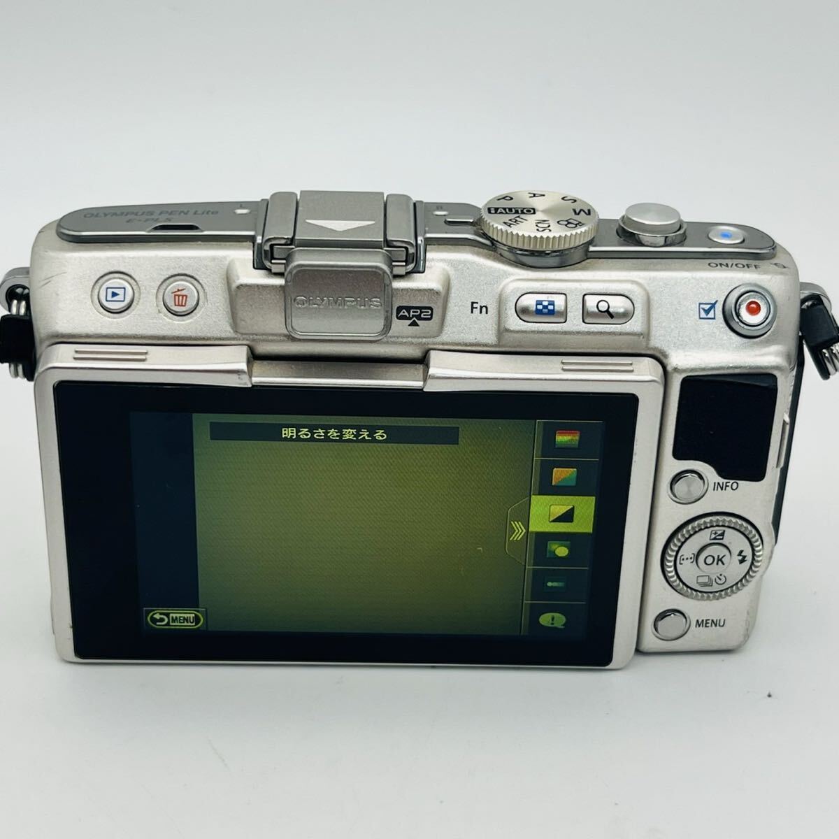 ●美品動(dòng)作品 OLYMPUS PEN Lite E-PL5 レンズ OLYMPUS M.ZUIKO DIGITAL 14-42mm 1:3.5-5.6 ミラーレス一眼カメラ オリンパス