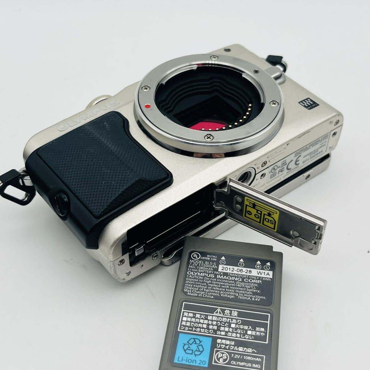 ●美品動(dòng)作品 OLYMPUS PEN Lite E-PL5 レンズ OLYMPUS M.ZUIKO DIGITAL 14-42mm 1:3.5-5.6 ミラーレス一眼カメラ オリンパス