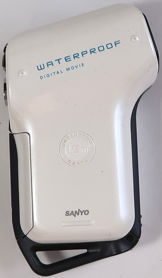 SANYO,Xacti,DMX-CA65, ホワイト, 水深1.5m防水,600萬畫素,中古