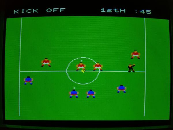 【箱有?ジャンク品】SUPER SOCCER スーパーサッカー SUPER CASSETTE VISIONのゲームソフト　スーパーカセットビジョン SCV