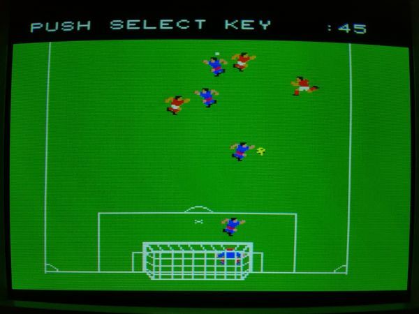 【箱有?ジャンク品】SUPER SOCCER スーパーサッカー SUPER CASSETTE VISIONのゲームソフト　スーパーカセットビジョン SCV