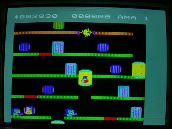 【箱有?動(dòng)作品】ELEVATOR FIGHT エレベーターファイト SUPER CASSETTE VISIONのゲームソフト　スーパーカセットビジョン SCV