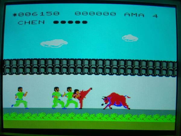 【箱有?動(dòng)作品】KUNG-FU ROAD カンフーロード SUPER CASSETTE VISIONのゲームソフト　スーパーカセットビジョン SCV