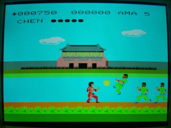 【箱有?動(dòng)作品】KUNG-FU ROAD カンフーロード SUPER CASSETTE VISIONのゲームソフト　スーパーカセットビジョン SCV