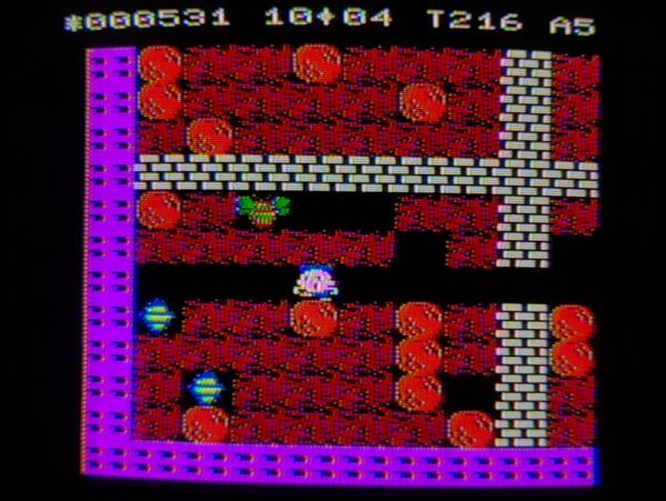 【箱有?動作品】BOULDER DASH ボルダーダッシュ SUPER CASSETTE VISIONのゲームソフト　スーパーカセットビジョン SCV