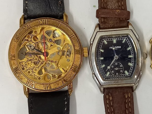 0701U111　 腕時計　ジャンク品　おまとめ6點　renoma　KOOKAI　CITIZENシチズン　など　※動作未確認