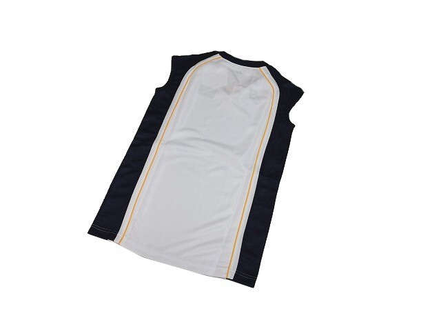 【新品】アシックス/asics レディース バスケット ゲームシャツ XB23260【S】白/紺★DRY 速干 バスケ ノースリーブ トップス 女性用