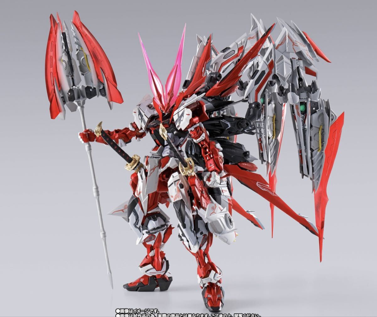 二次出荷分　METAL BUILD ガンダムアストレイ レッドドラゴニクス ASTRAY カレトヴルッフ×3個セット