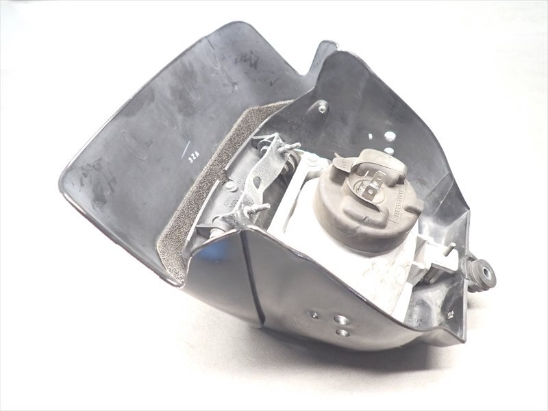 H1R7-0801 カワサキ スーパーシェルパ フロントカウル ヘッドライト 【KL250G-030～ 2002年式 動画有】_画像7