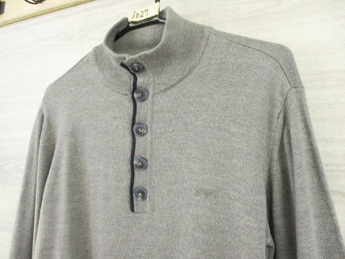 ARMANI アルマーニジーンズ イタリア製＜ニット＞M1027m_画像2