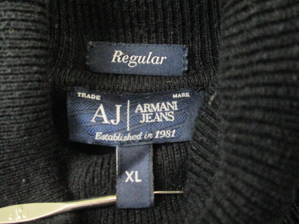 ARMANI アルマーニジーンズ <タートルネック ニット>M0472s_画像7
