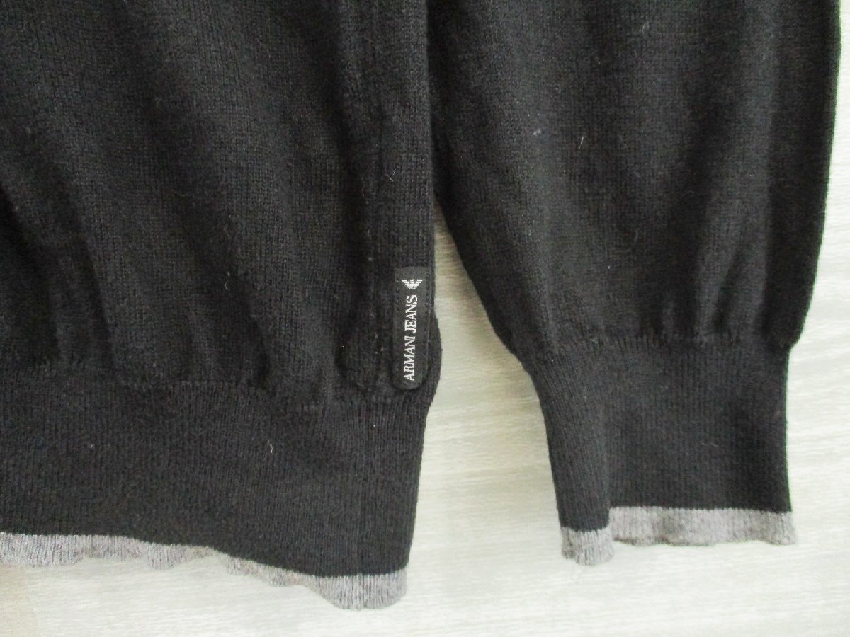 ARMANI アルマーニジーンズ <タートルネック ニット>M0472s_画像4